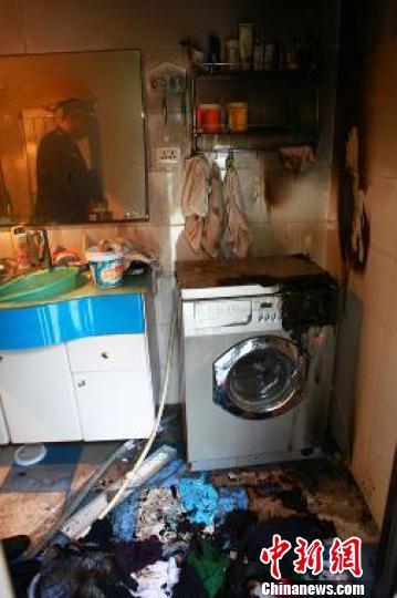 山西:洗衣机家中自燃 海尔售后 沉默