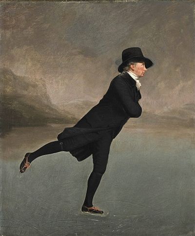 亨利·雷本 《滑冰的牧師》(大約1790年)