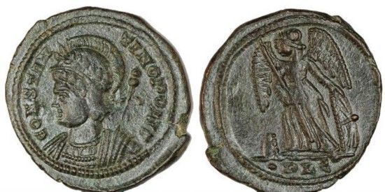 古罗马钱币细节