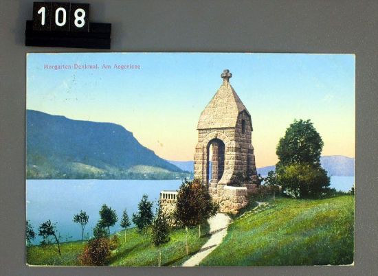 瑞士Aegeri湖美景。