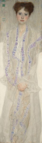 　　古斯塔夫·克林姆《格璐德·勒弗(格爾塔·費舒瓦尼)肖像》，倫敦蘇富比上拍，成交價約合人民幣2.415億元。
