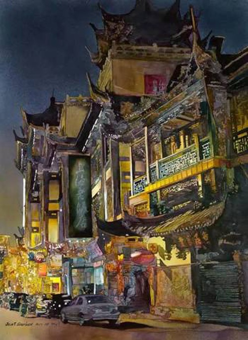 美國畫家筆下的水彩中國，值得品味【5】