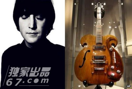 约翰-列侬失踪50年吉他拍出241万美元