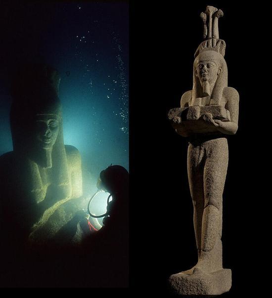 尼罗河女神石像