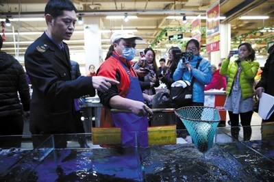北京连锁超市八成门店恢复活鱼供应：价格稳定