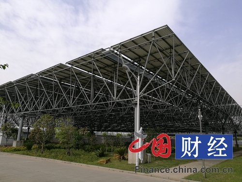 扬州洁源光伏发电股份有限公司厂区 图片来源：中国网财经 
