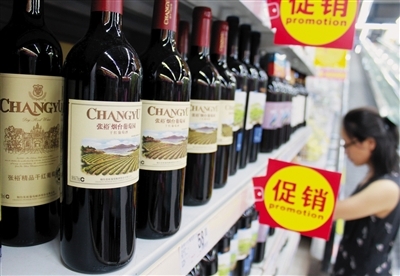 为应对市场变化，张裕瞄准中低端葡萄酒。 图/视觉中国