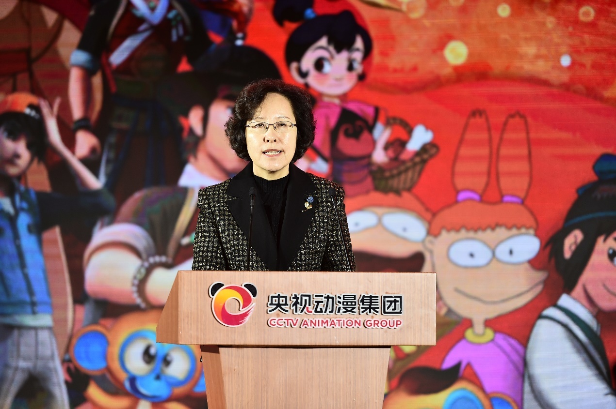 全国妇联副主席、书记处书记吴海鹰致辞。 