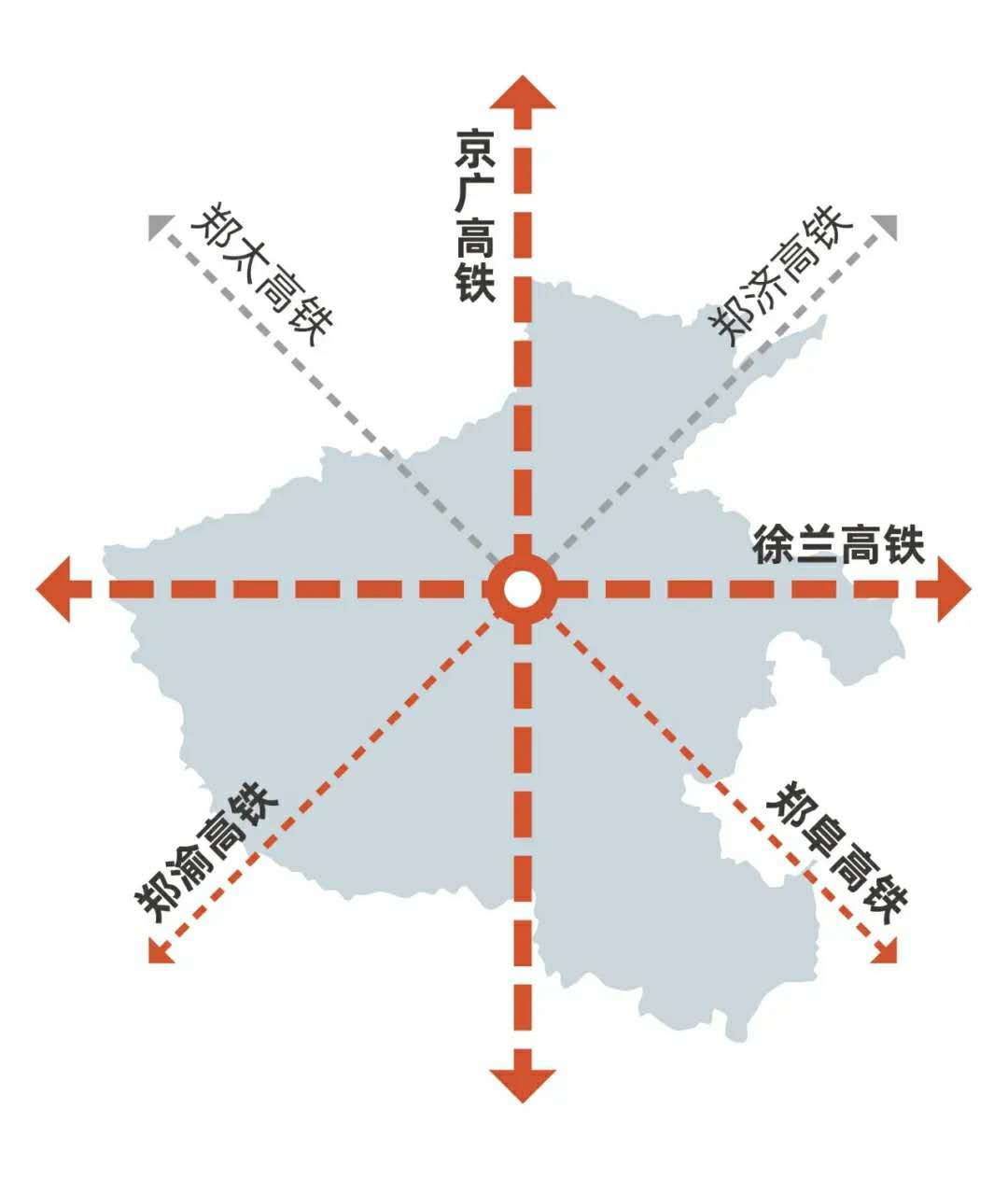 新郑机场至郑州南站城际铁路正式开始联调联试 