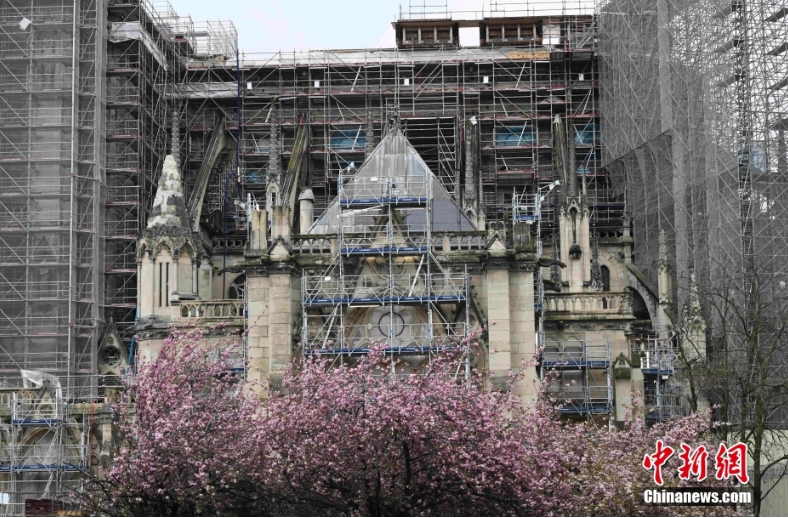 巴黎圣母院大火四周年：修复工程仍在紧张进行