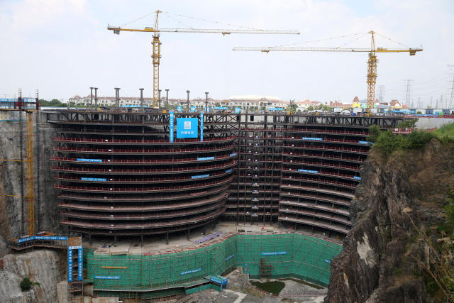 上海：“深坑酒店”地下工程基本完成