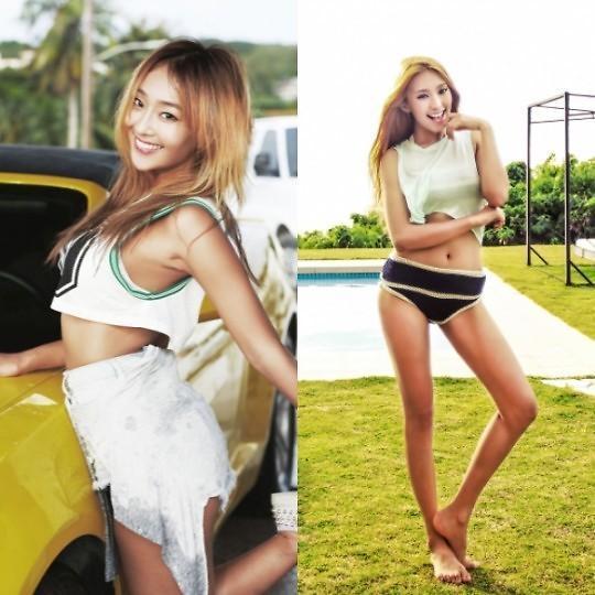 韩组合sistar孝琳宝拉海报公开 大秀身材(图)